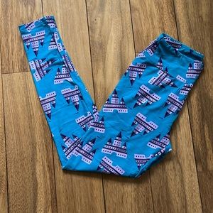 LuLaRoe castle leggings NWOT 🏰
